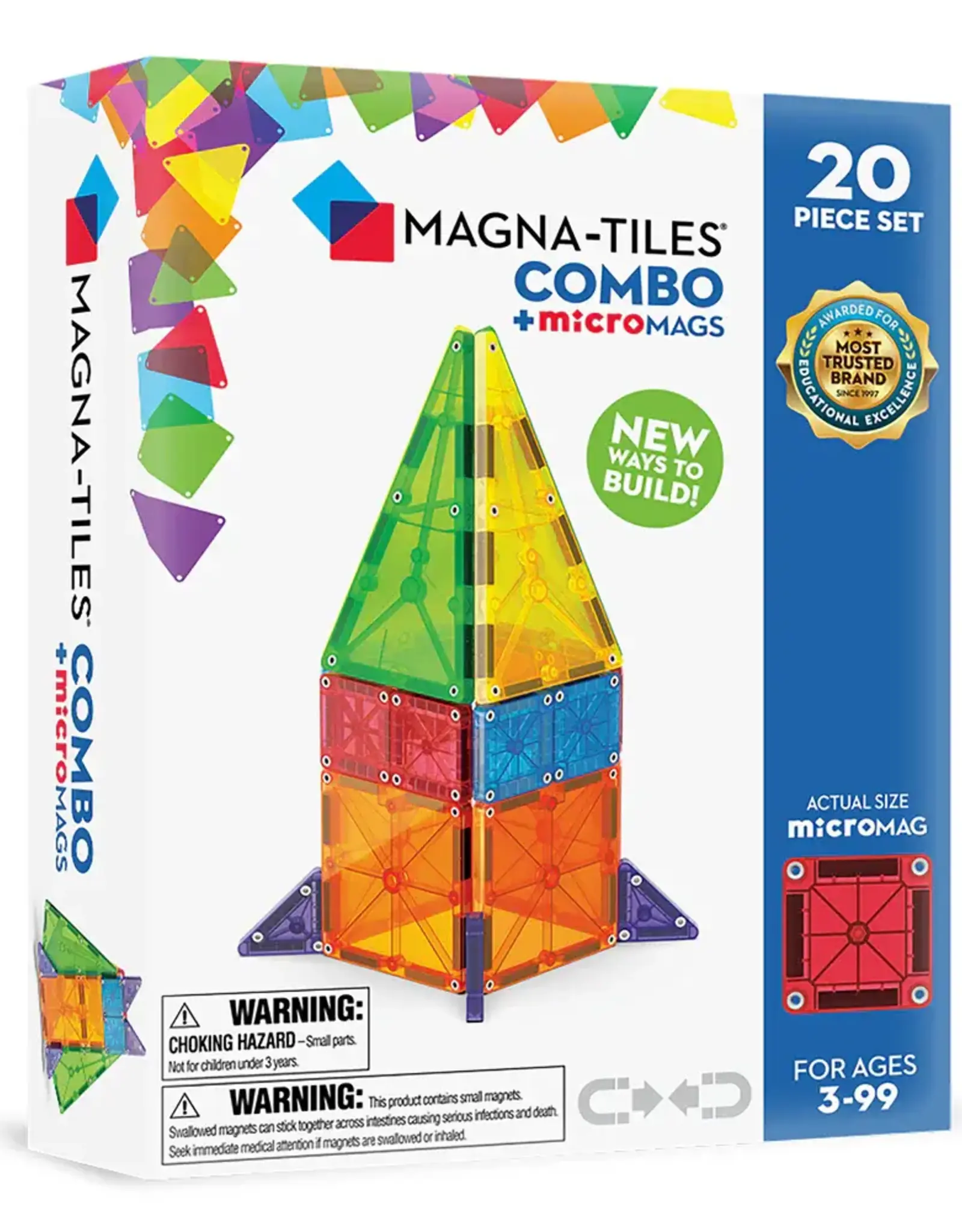 Magna-Tiles Combo 20 Pc  Set