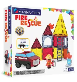 Magna-Tiles Fire Rescue 27 Pc Set