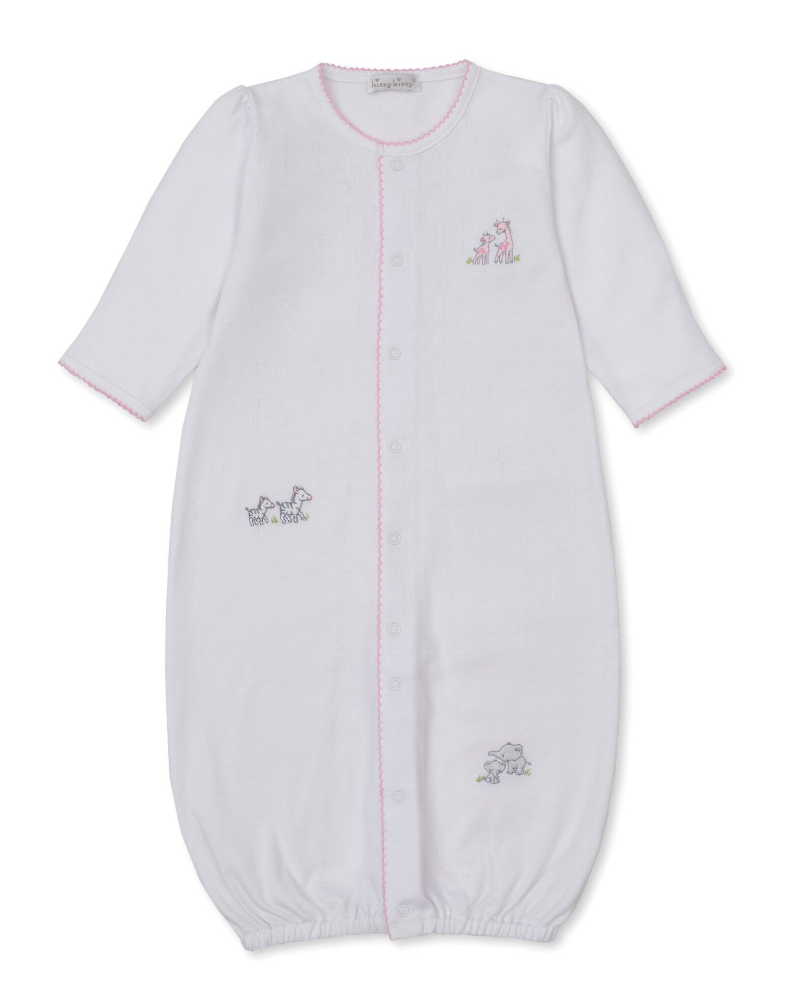 Kissy Kissy Safari Party Emb Converter Gown Pink