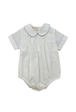 Rosalina White Boy Bubble w/ Blue Piping