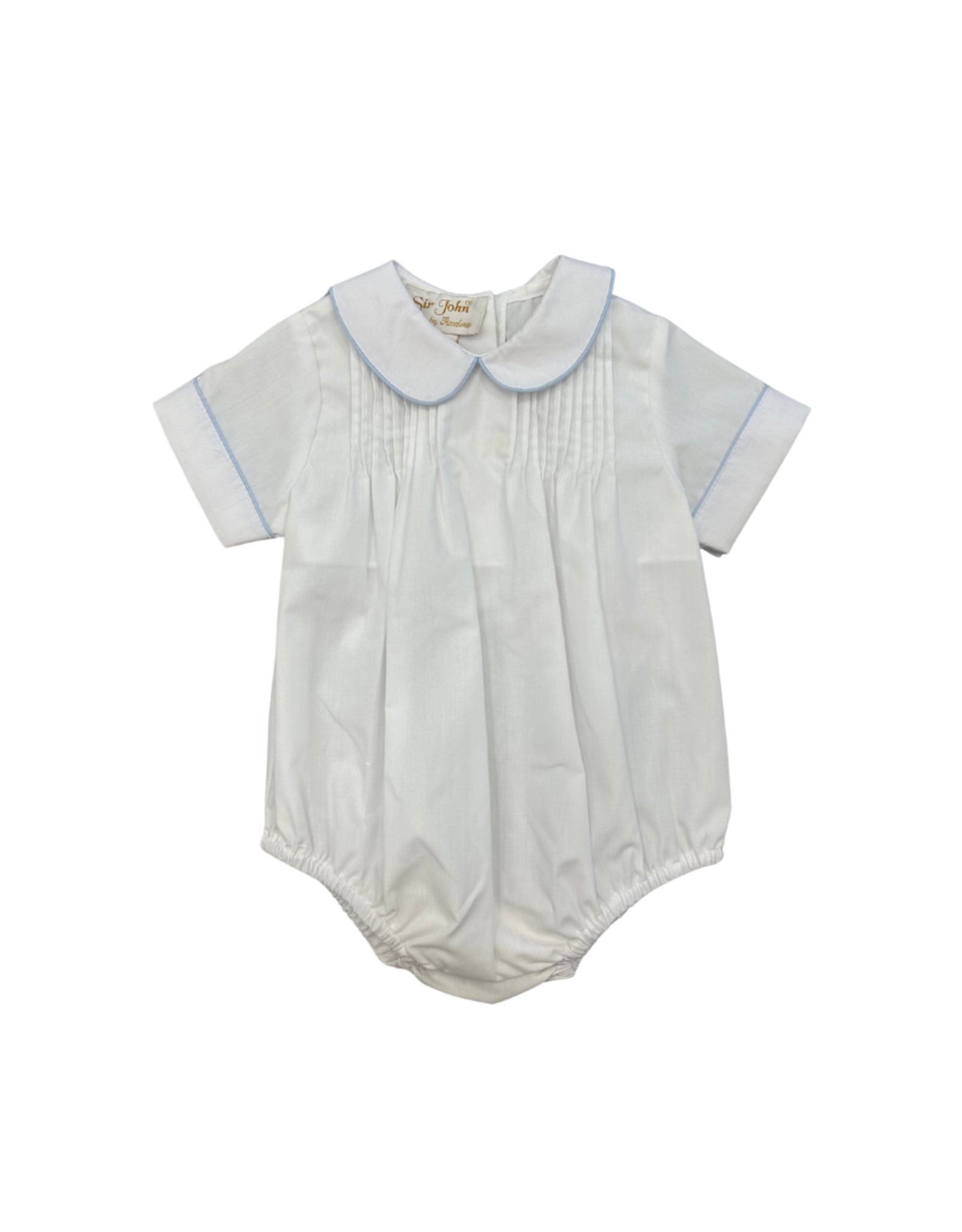 Rosalina White Boy Bubble w/ Blue Piping