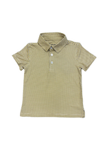 Yellow LA State Micro Polo