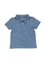 Navy/Light Blue/White Polo