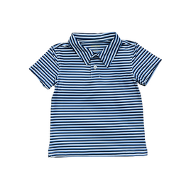 Navy/Light Blue/White Polo