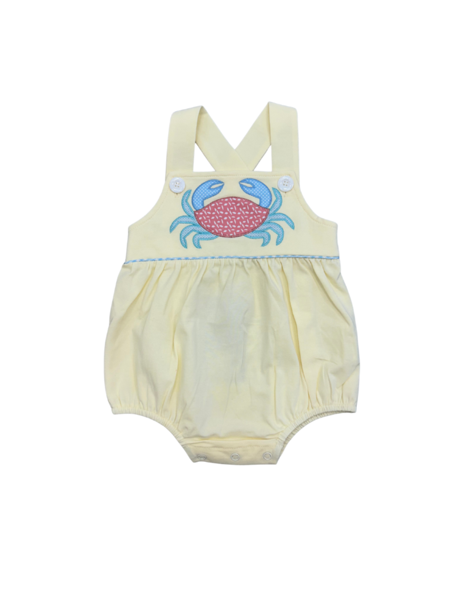 True Yellow Crab Applique Sun Bubble
