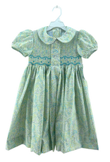 Little English Smocked Bridget Dress, Briarcliff Floral