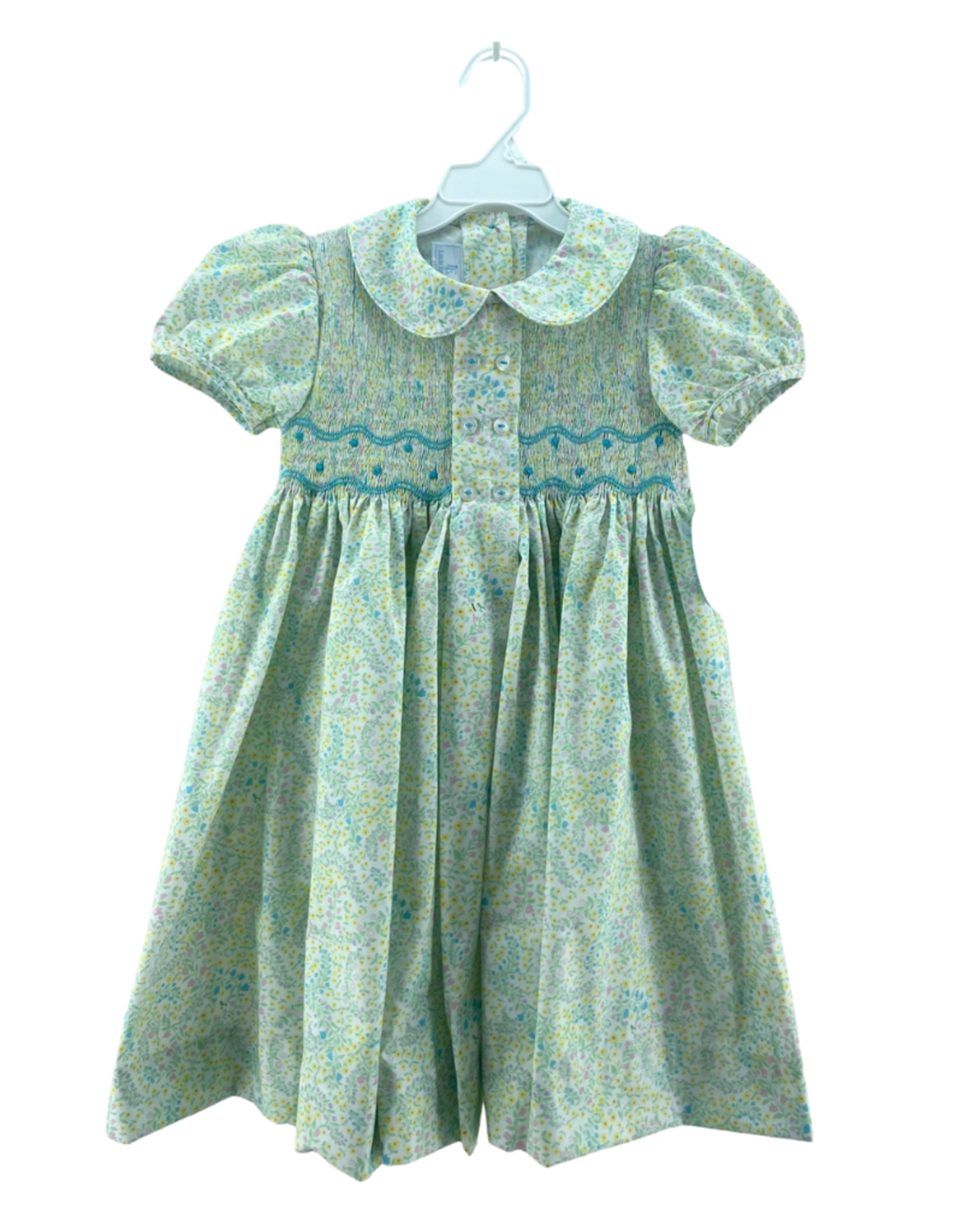 Little English Smocked Bridget Dress, Briarcliff Floral