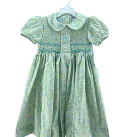 Little English Smocked Bridget Dress, Briarcliff Floral