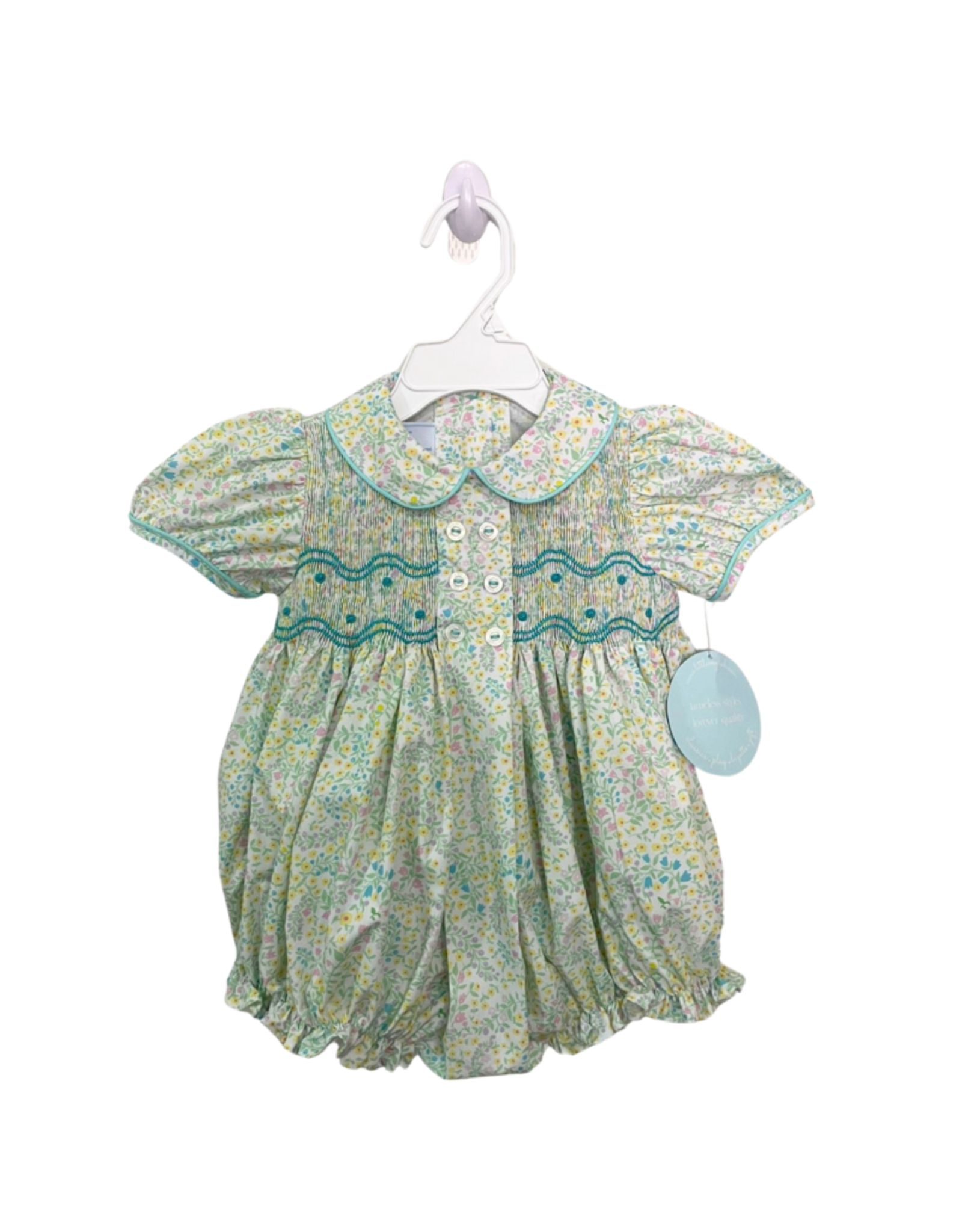 Little English Smocked Bridget Bubble, Briarcliff Floral