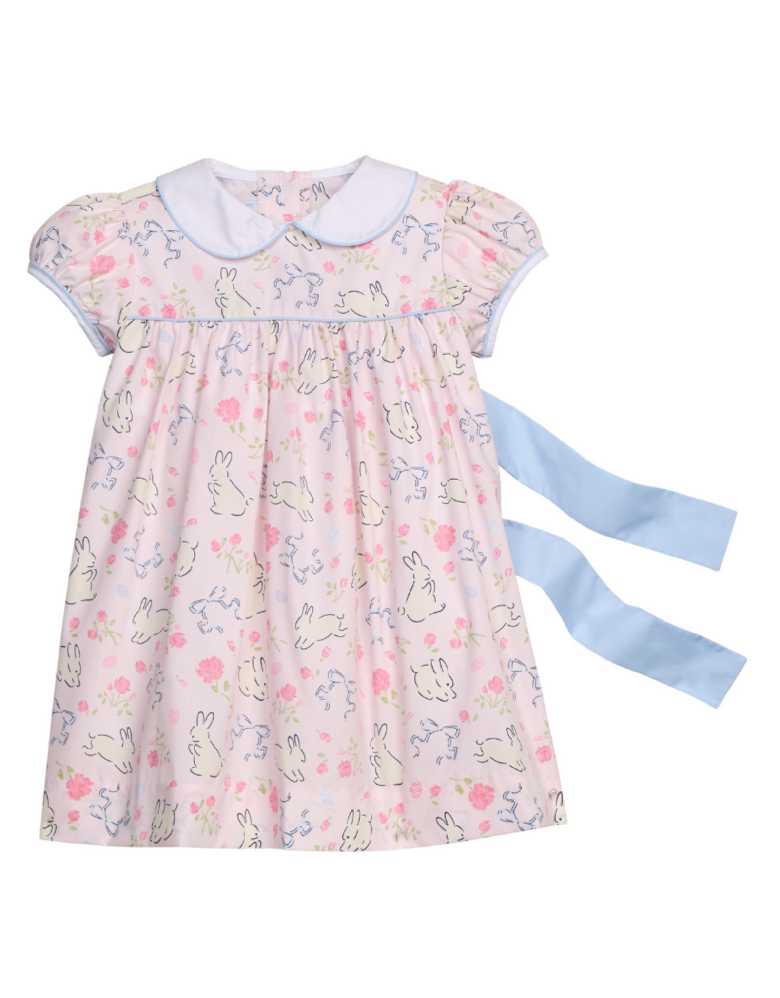 Little English Natalie Dress, Bunny Blooms