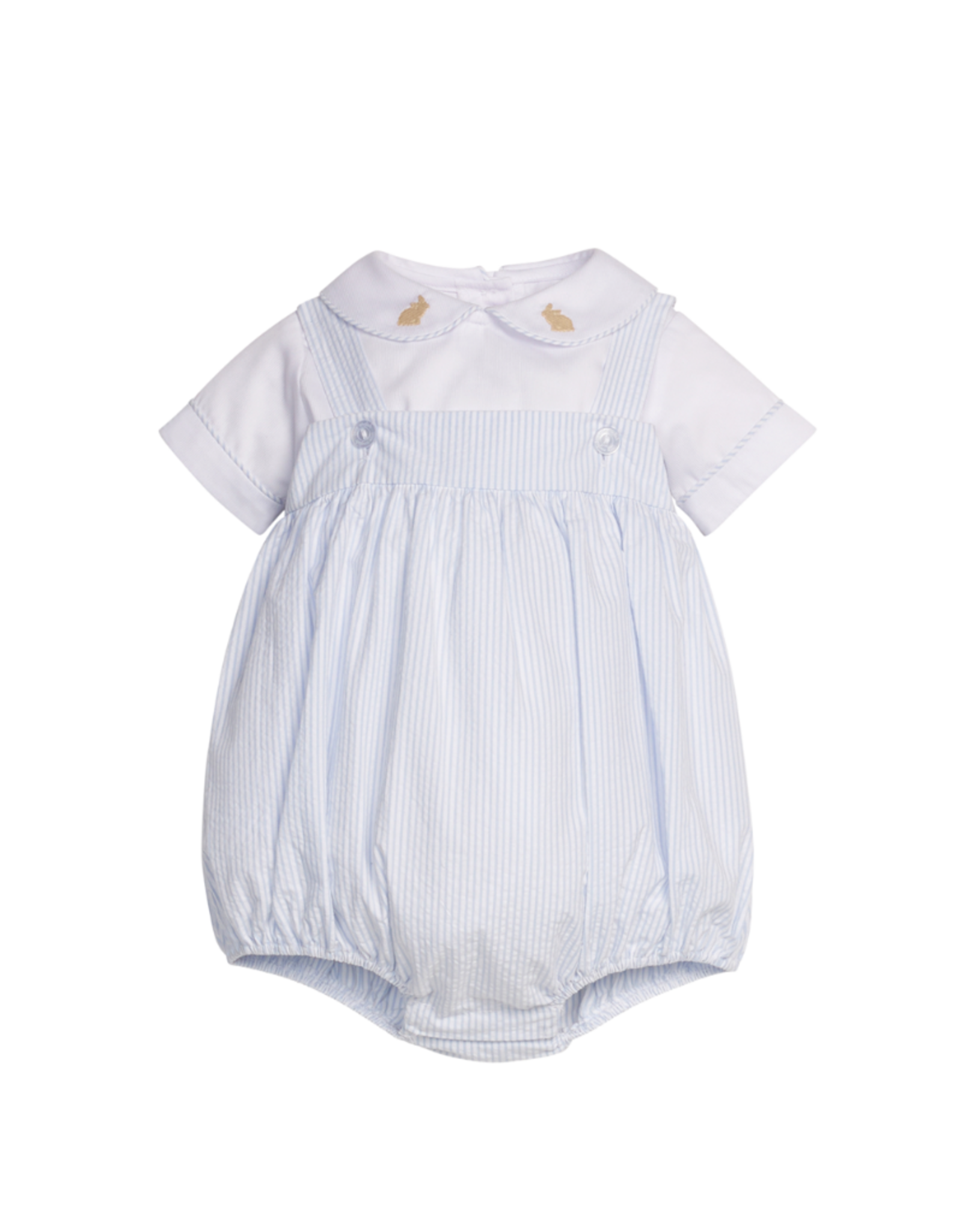 Little English Saratoga Bubble Set, Seersucker Bunny