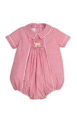 Little English Chest Smocked Bubble, Lab