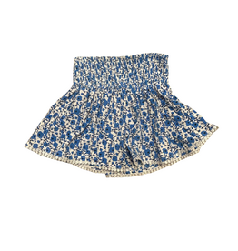 Havengirl Blueberry Ditsy Smocked Short