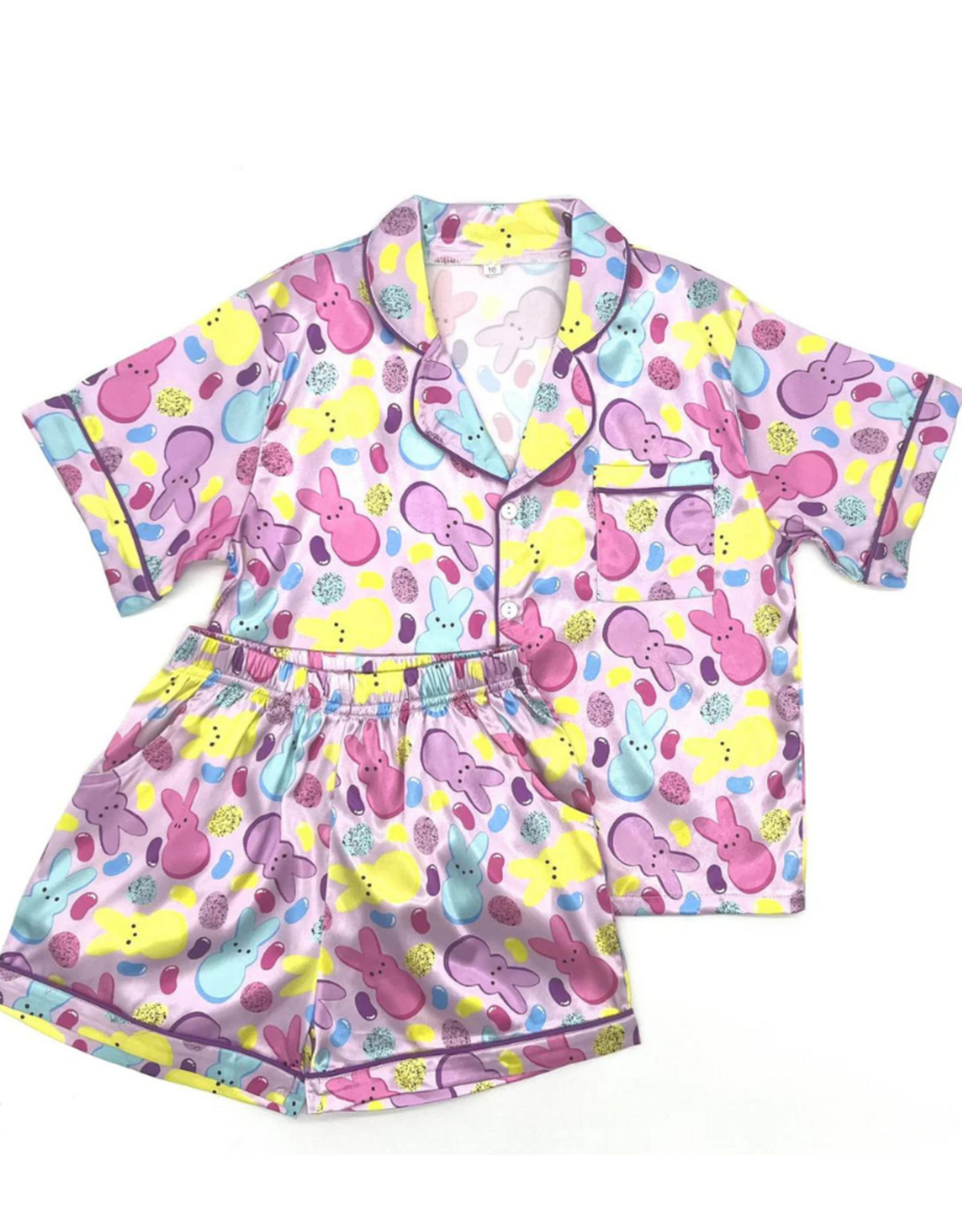 Blended Spirit Silky Peeps Pj Set