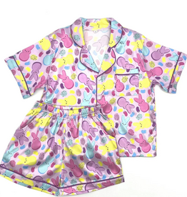 Blended Spirit Silky Peeps Pj Set