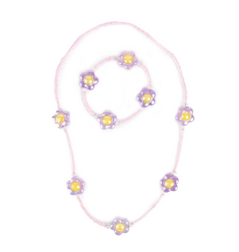 Great Pretenders Crazy for Daisies Necklace & Bracelet Set, 2pc