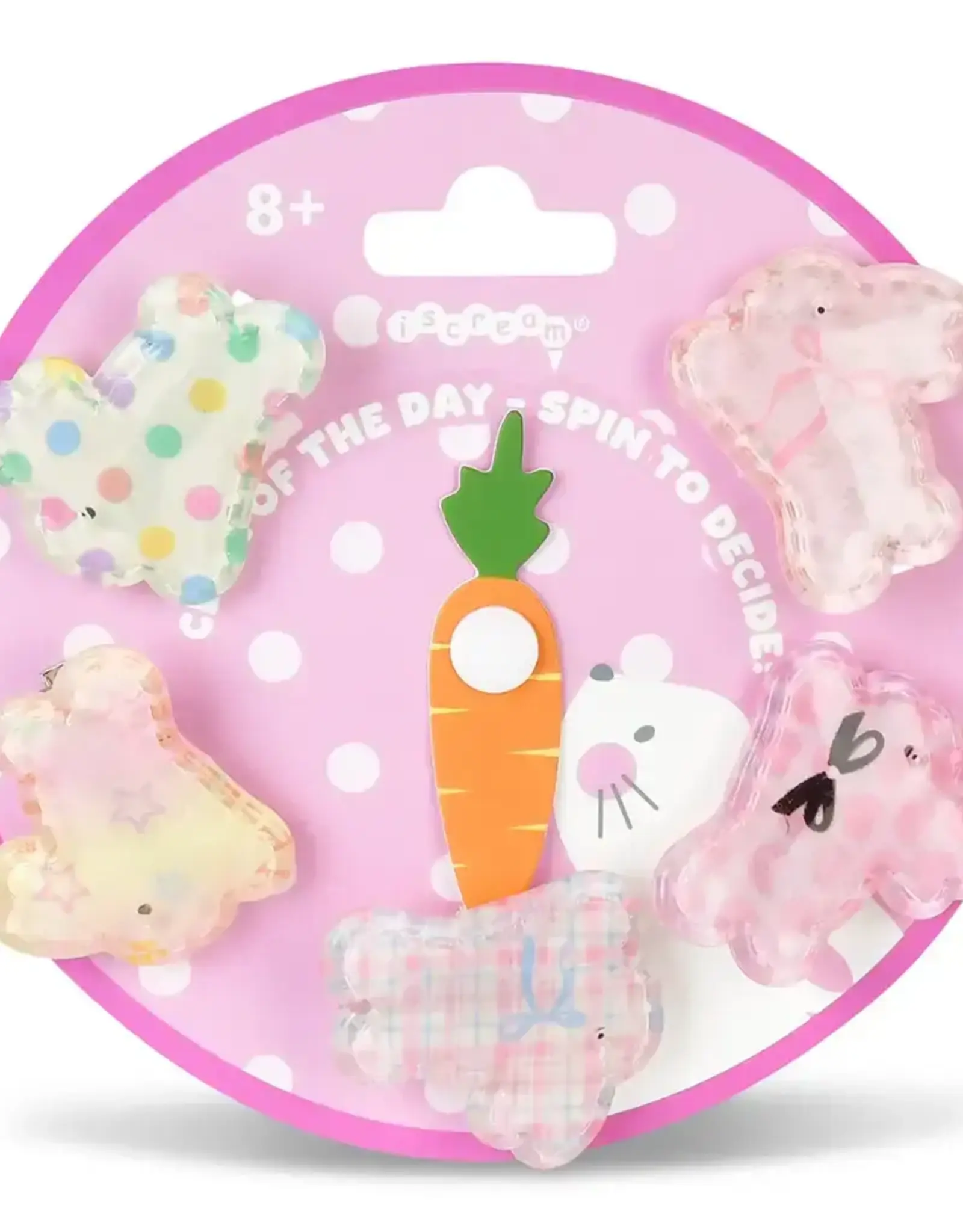 Iscream Bunny Hair Clip Set