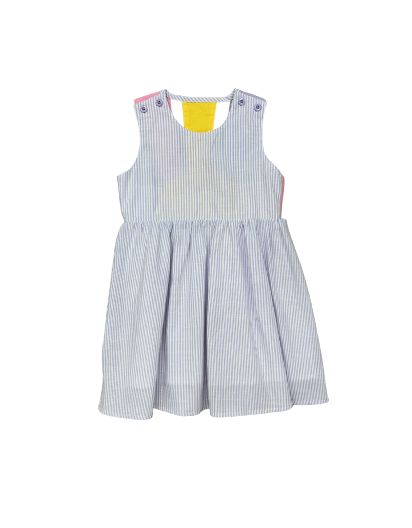 Lulu Bebe LLC Sunny Lavender Color Block Dress