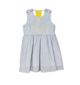 Lulu Bebe LLC Sunny Lavender Color Block Dress