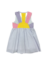 Lulu Bebe LLC Sunny Lavender Color Block Dress