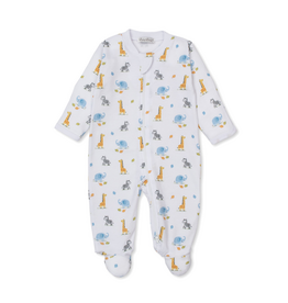 Kissy Kissy Safari Bunch Prt Zip Footie