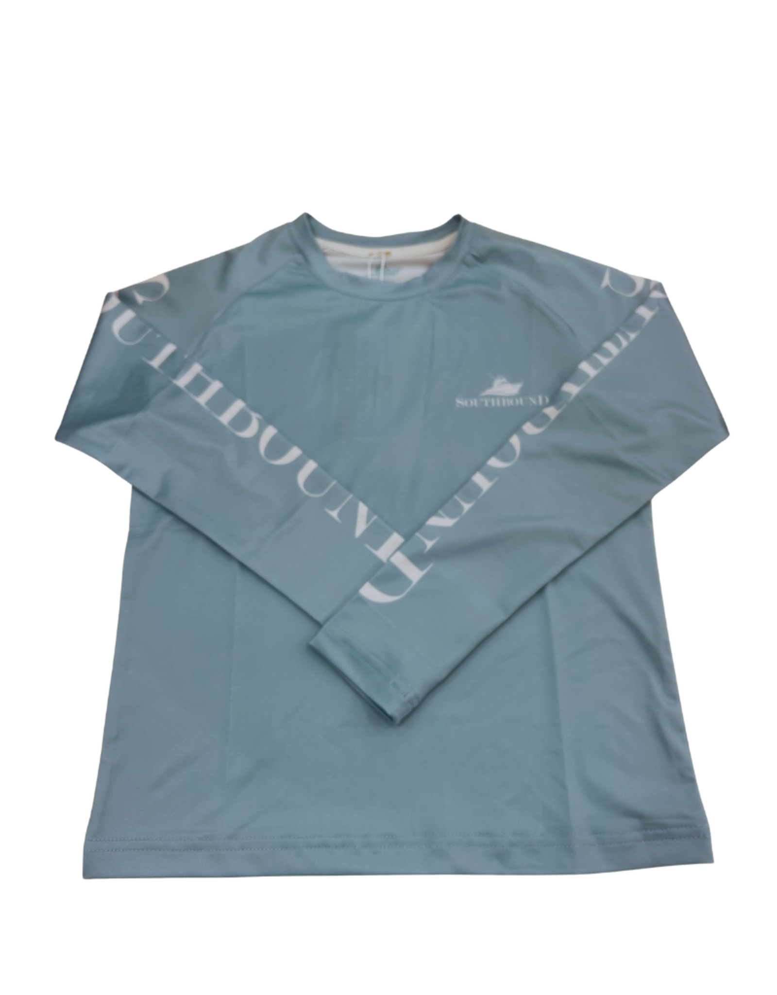 SouthBound Light Blue LS Performance Tee