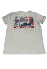 SouthBound SS White Gulf of America Tee