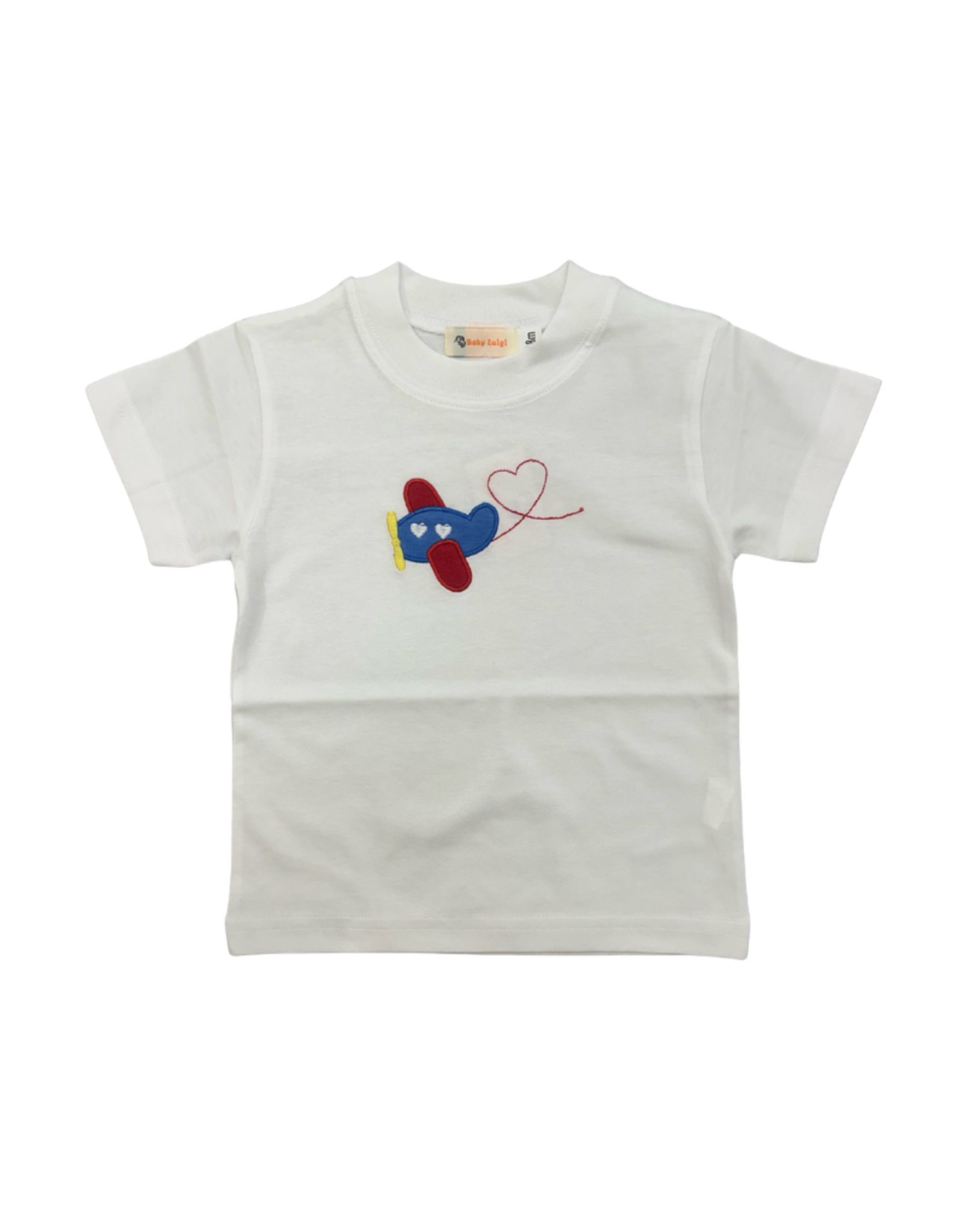 Luigi Boy's SS Plane With Heart Trail