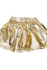 Belle Cher BC Gold Metallic Skort