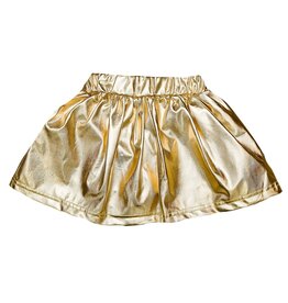 Belle Cher BC Gold Metallic Skort