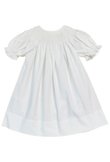 Sweet Dreams Catherine Pearl White Smocked Dress