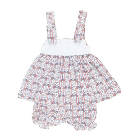 Sweet Dreams Patriotic Girl's Bloomer Set