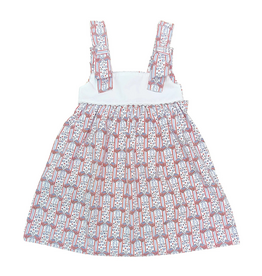 Sweet Dreams Patriotic Dress with Bow