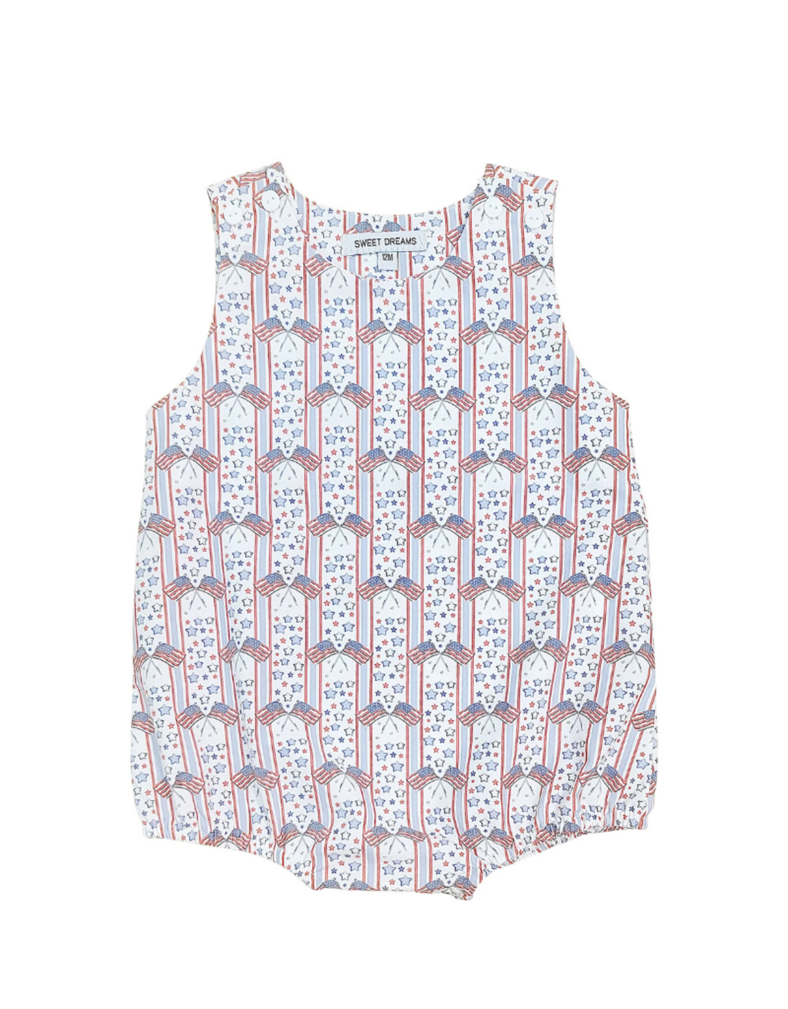 Sweet Dreams Patriotic Boy Bubble