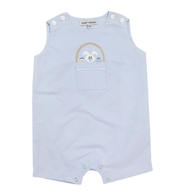 Sweet Dreams Bunny and Basket Blue Jon Jon