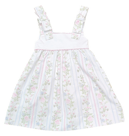 Sweet Dreams Valerie  Blue/Pink Vine Foral Dress