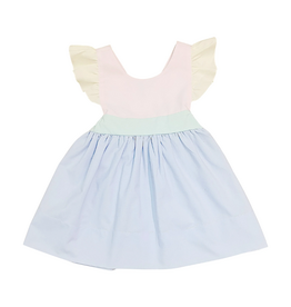 Sweet Dreams Bow Back Colorblock Dress