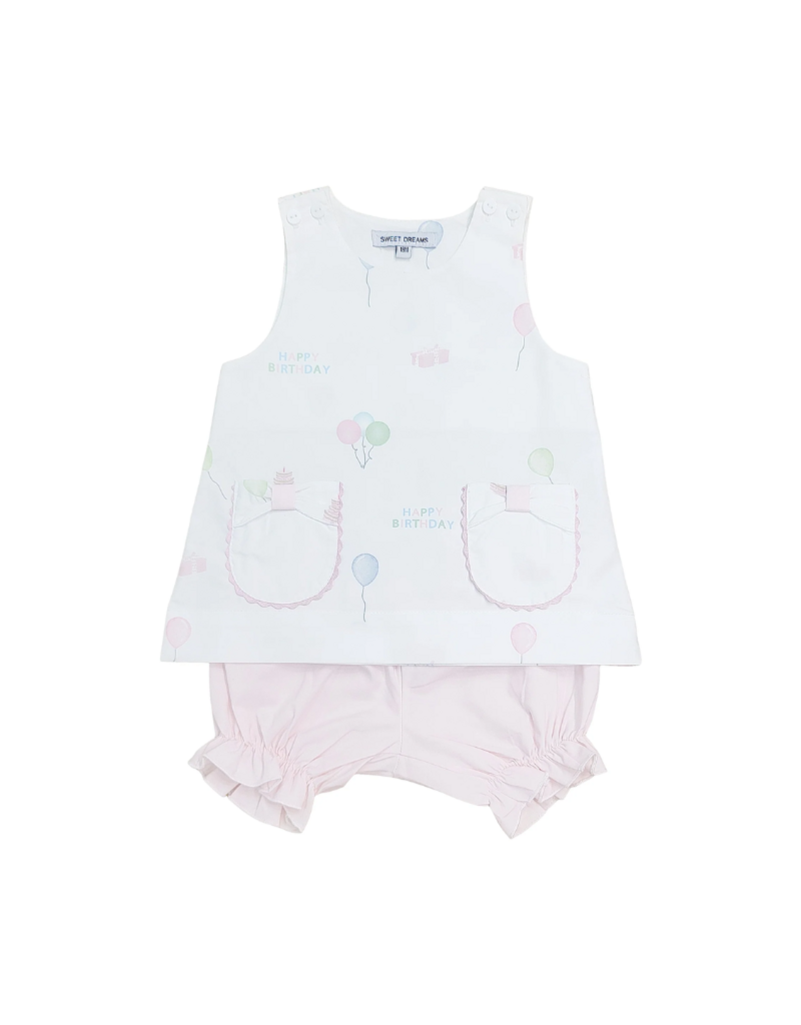 Sweet Dreams Happy Birthday Bloomer Set