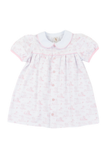 Cypress Row Pink Pups Paisley Dress