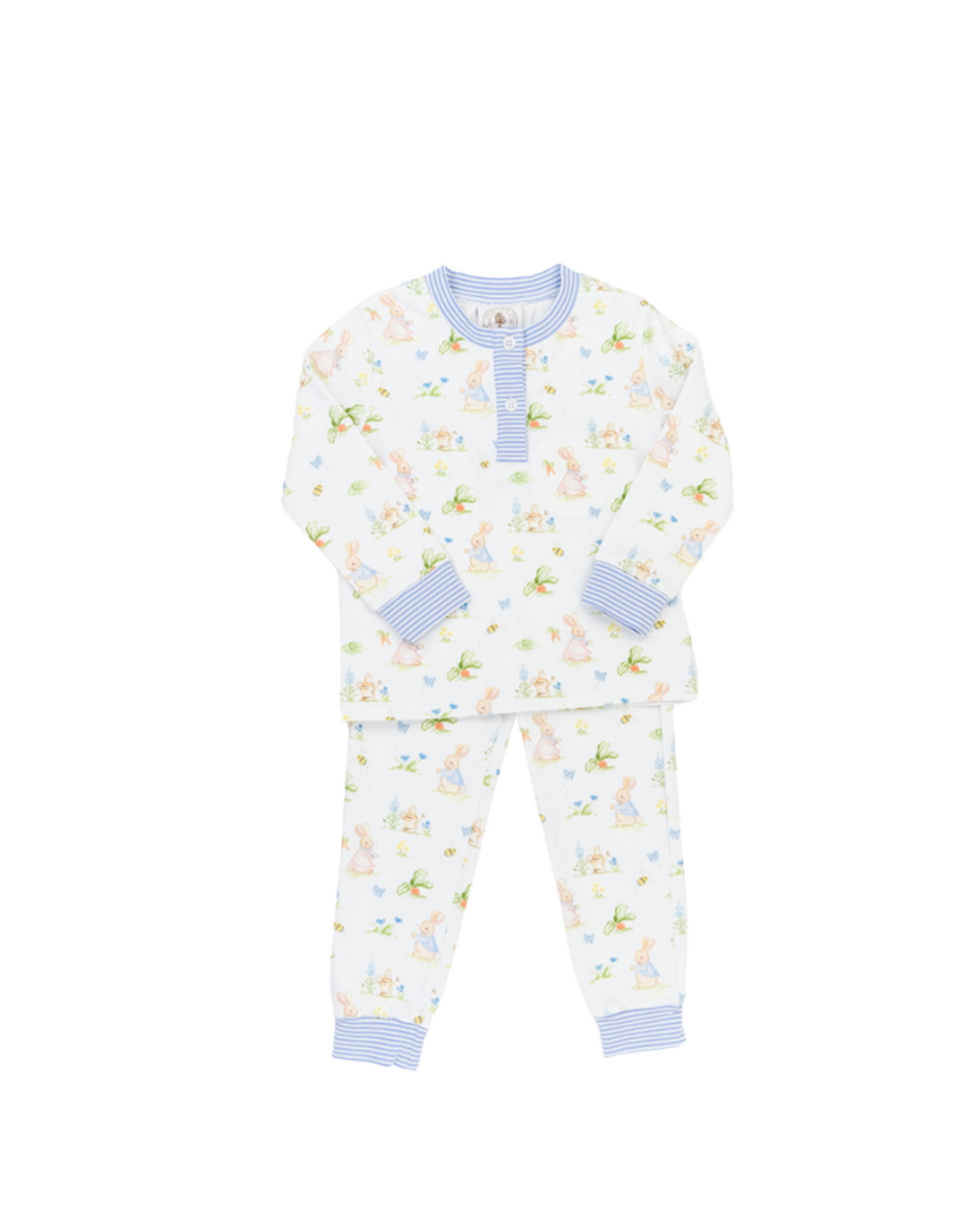 Cypress Row Blue Bunny Boy Pajamas