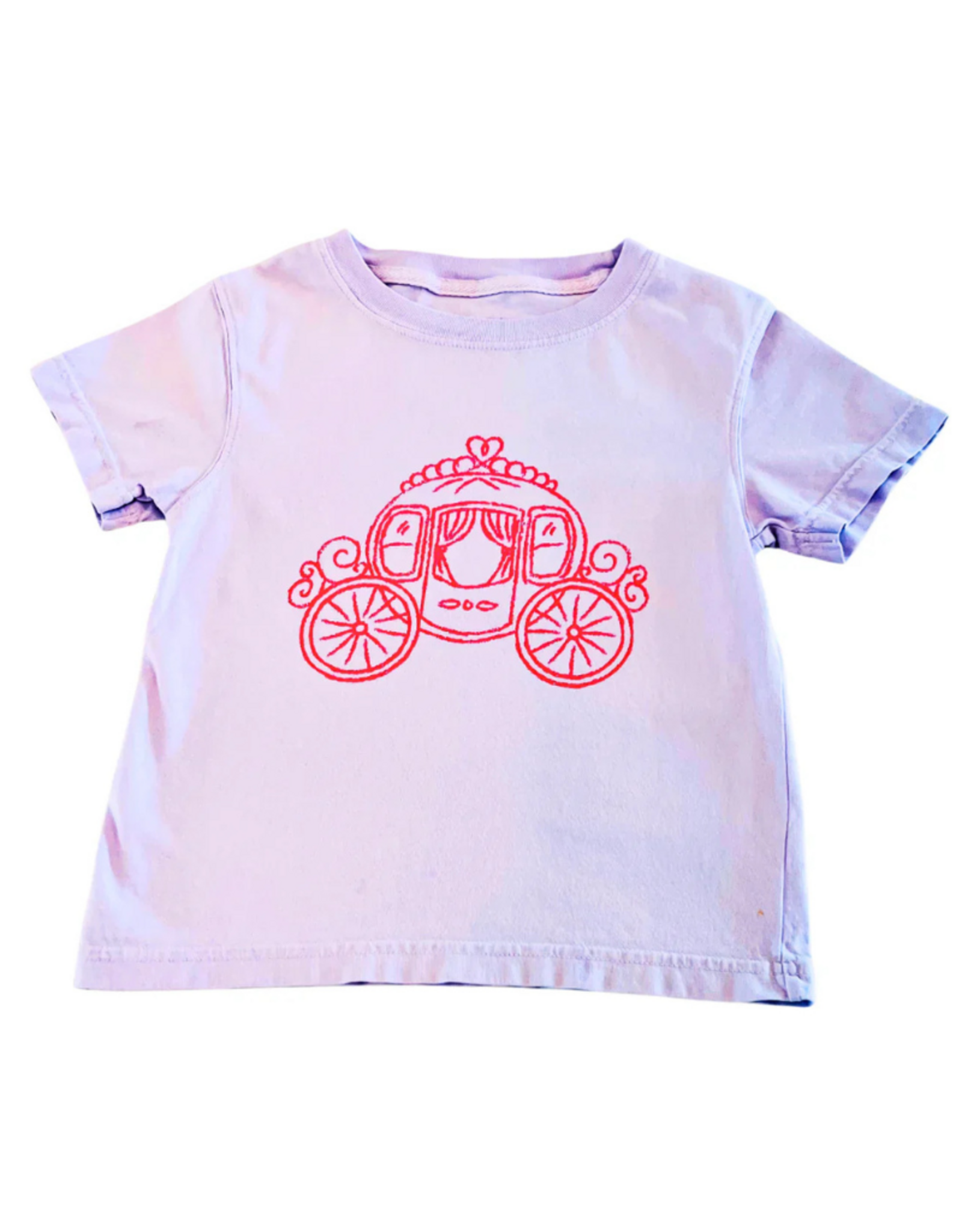 Mustard & Ketchup SS Light Purple Carriage T-Shirt