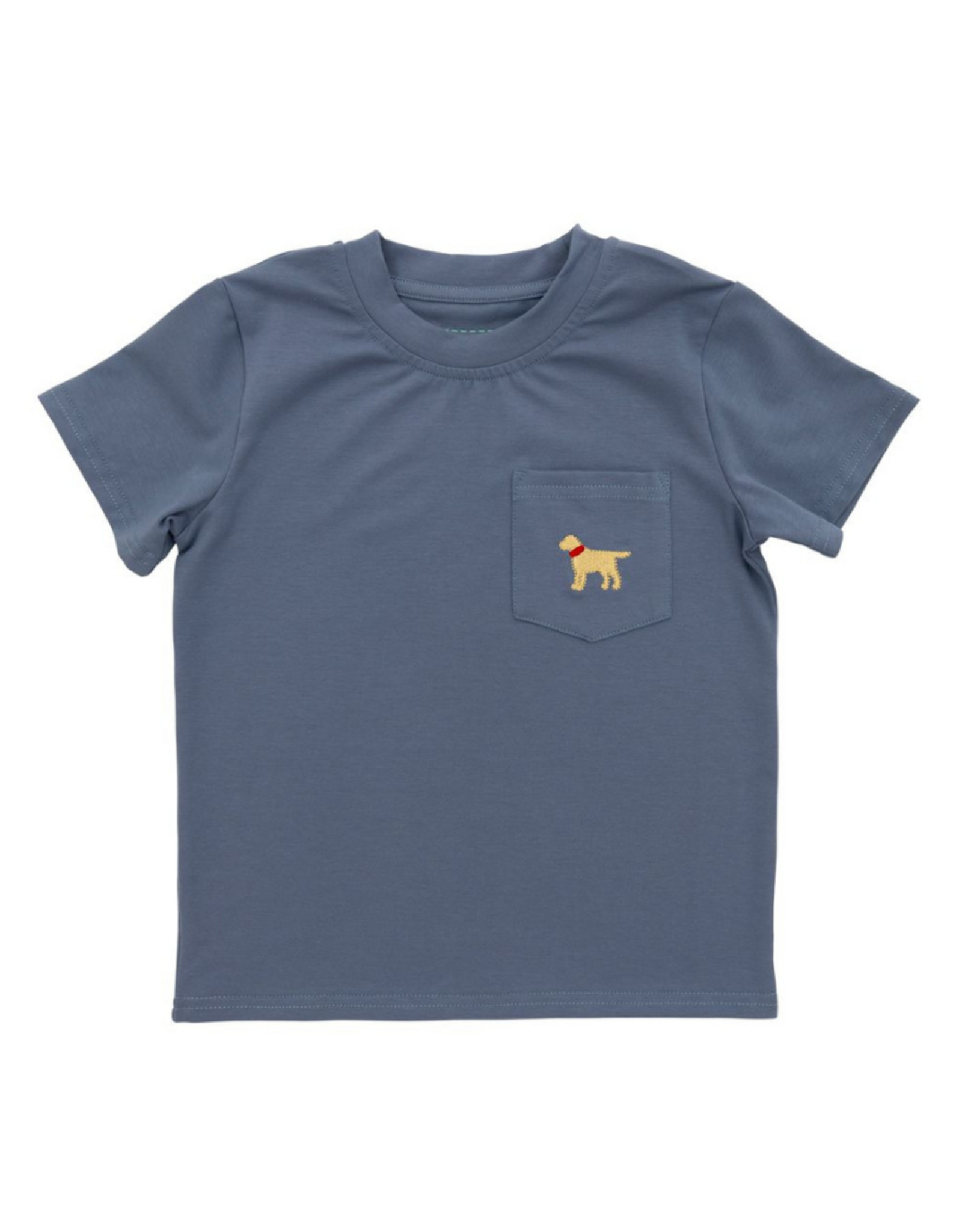 Itsy Bitsy SS Navy Pocket Tee, Dog