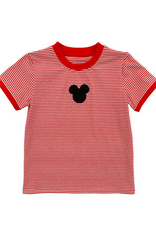 Itsy Bitsy Red & White Stripe Mouse Shirt