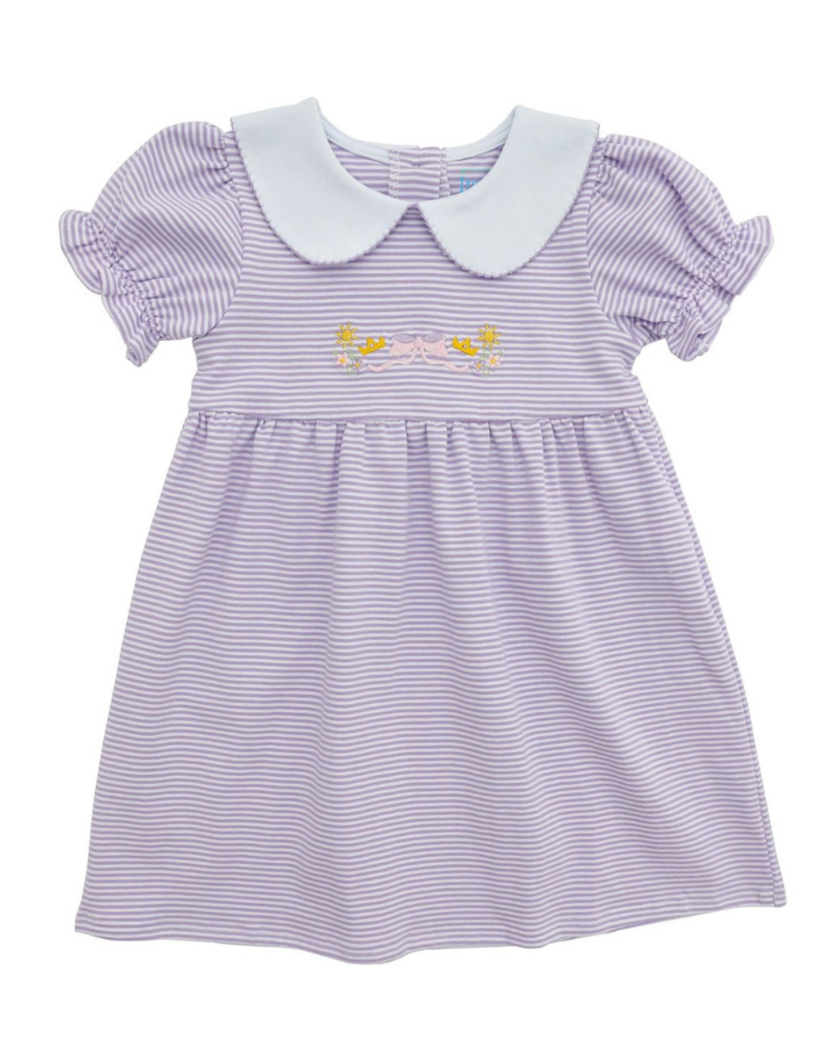 Itsy Bitsy Princess Dress, Lavender Knit Stripe