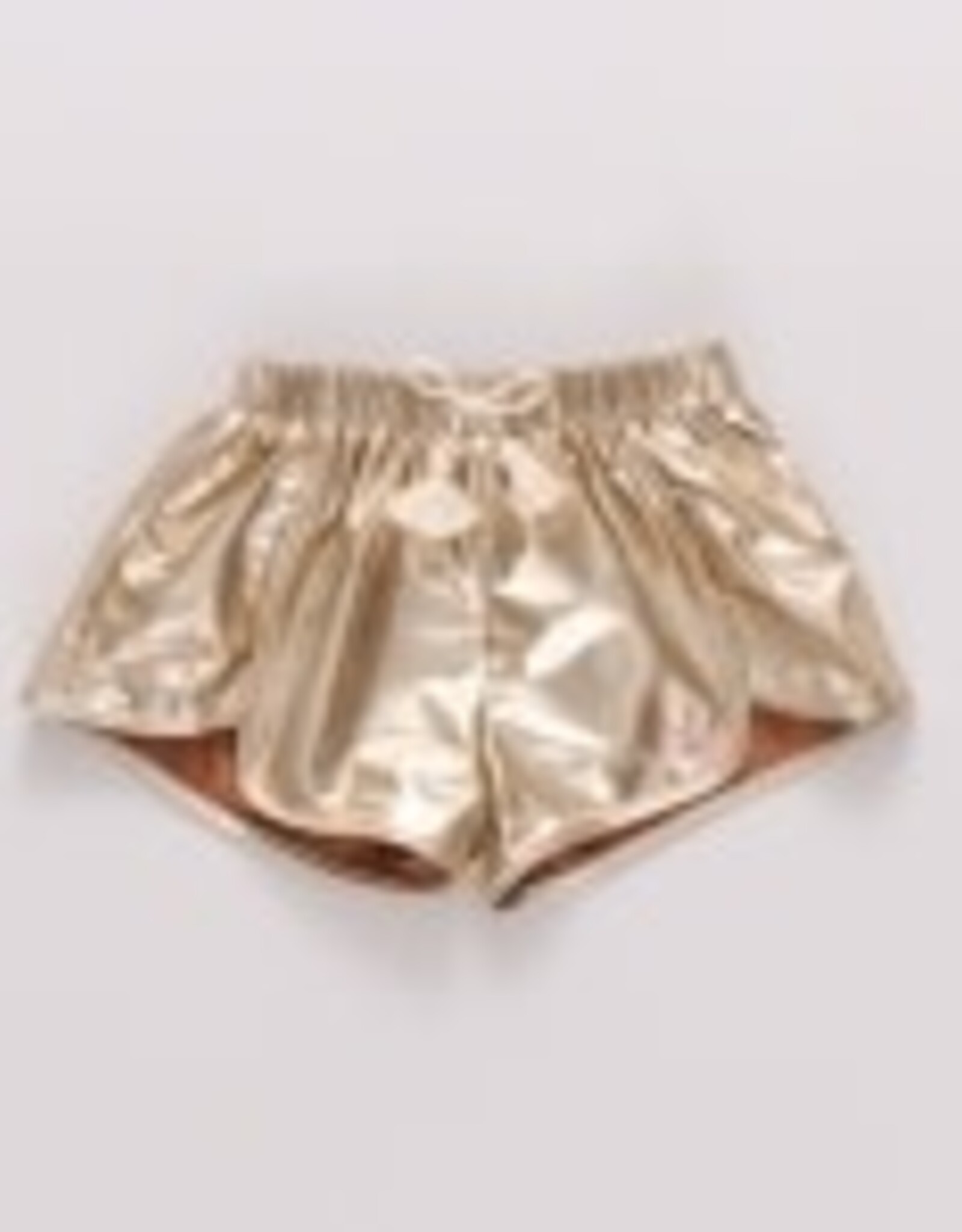 Pink Chicken Millie Metallic Short - Gold