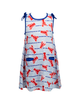 The Proper Peony Pima Lobster Sleeveless Dress *PRESALE*