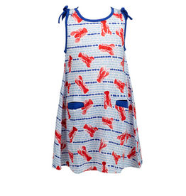 The Proper Peony Pima Lobster Sleeveless Dress *PRESALE*