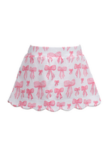 The Proper Peony Pima Grosgrain Scallop Skort *PRESALE*