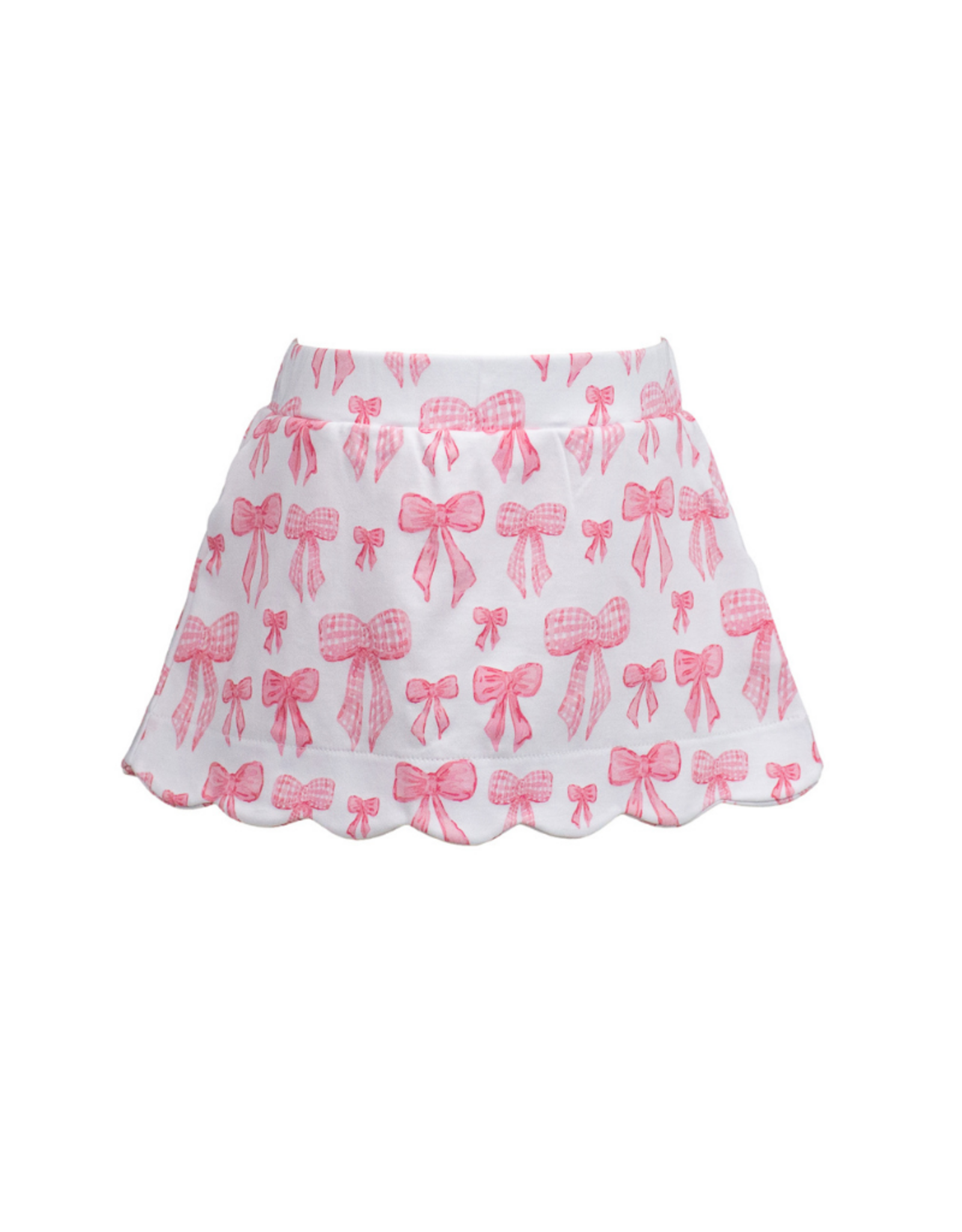 The Proper Peony Pima Grosgrain Scallop Skort