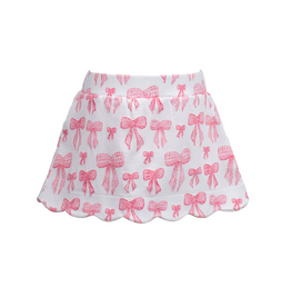 The Proper Peony Pima Grosgrain Scallop Skort *PRESALE*